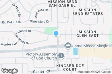 Map image of the property - 8007 Vista Del Sol Dr