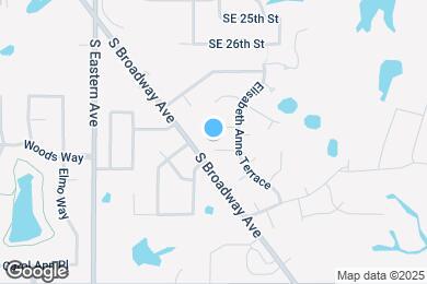 Map image of the property - 213 SE 30th St
