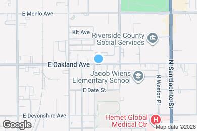 Map image of the property - 711 E Oakland Ave