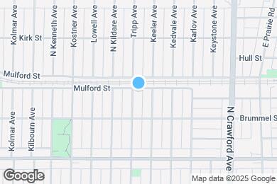 Map image of the property - 7745 Tripp Ave