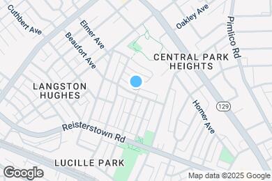 Map image of the property - 4801 Beaufort Ave