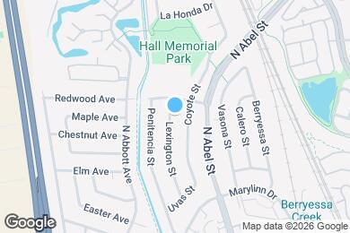 Map image of the property - 836 Lexington St