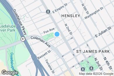 Map image of the property - 20 Ryland Park Dr