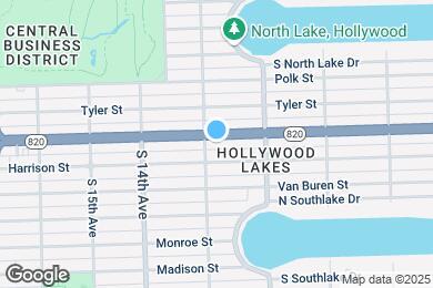 Map image of the property - 1244 Hollywood Blvd