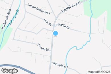 Map image of the property - 806 Laurel Ave E
