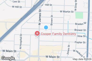 Map image of the property - 713 Brewer St