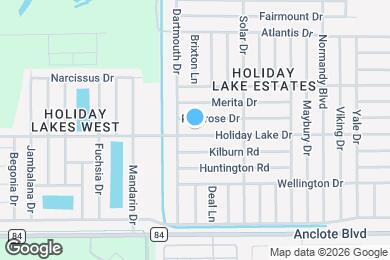 Map image of the property - 3041 Holiday Lake Dr