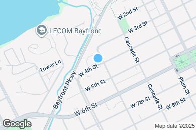 Map image of the property - 1112 W 4th St