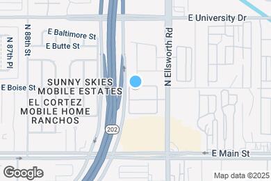 Map image of the property - 9111 E Boise St