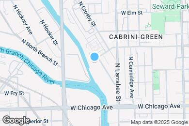 Map image of the property - 520 N Kingsbury St