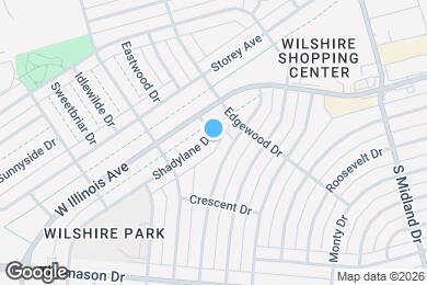 Map image of the property - 4705 Shadylane Dr