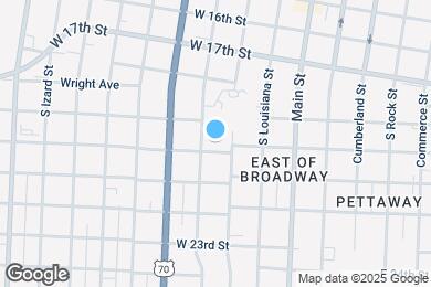 Map image of the property - 314 W Charles Bussey Ave
