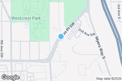 Map image of the property - 9416 Olson Pl SW