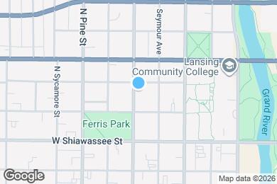 Map image of the property - 524 N Walnut St