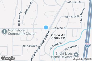 Map image of the property - 10824 NE 144th Ct