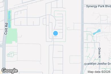 Map image of the property - 8211 Agarito Way