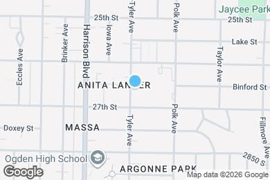 Map image of the property - 2654 Tyler Ave