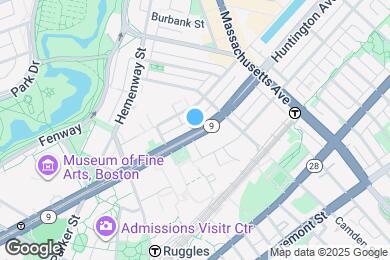 Map image of the property - 309 Huntington Ave