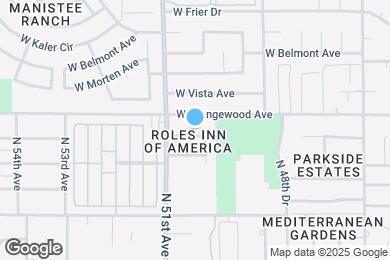 Map image of the property - 5014 W Gardenia Ave