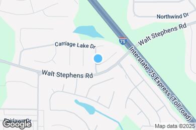 Map image of the property - 300 Carriage Lake Ln
