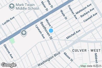 Map image of the property - 3910 Beethoven St