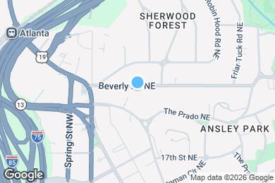 Map image of the property - 79 Beverly Rd NE