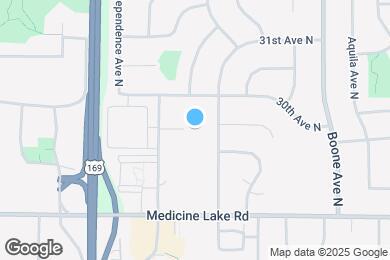 Map image of the property - 9201 29th Ave N