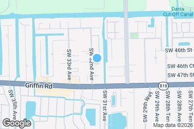 Map image of the property - 4664 SW 32nd Ave