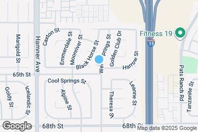 Map image of the property - 6579 Wells Springs St