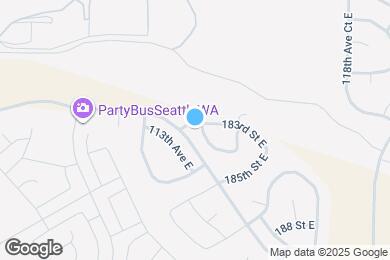Map image of the property - 18302 114th Ave E