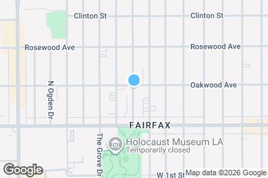 Map image of the property - 362 1/2 N Sierra Bonita Ave