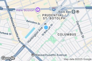 Map image of the property - 254 W Newton St