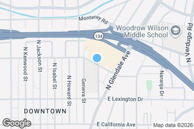 Map image of the property - 763 E Doran St