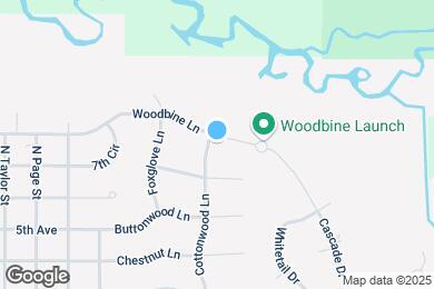 Map image of the property - 801 Woodbine Ln
