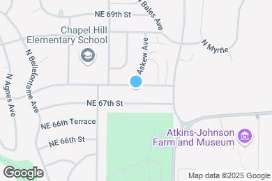 Map image of the property - 3509 NE 67th Ter