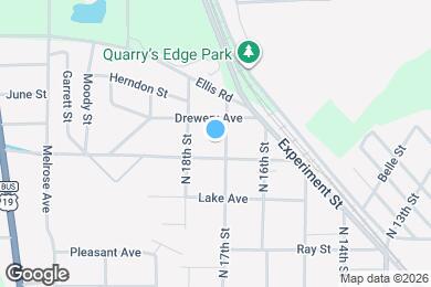 Map image of the property - 615 N 17th St