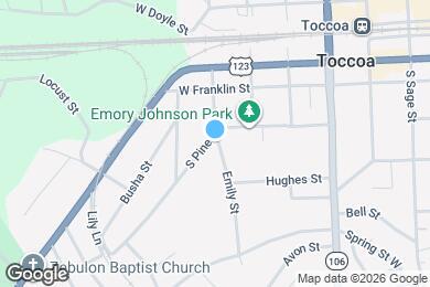 Map image of the property - 161 S Pine St