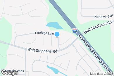 Map image of the property - 122 Carriage Lake Dr