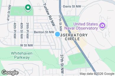 Map image of the property - 2300 Tunlaw Rd NW