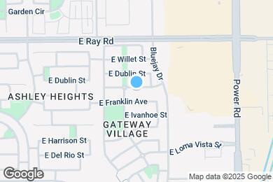 Map image of the property - 4515 E Oxford Ln