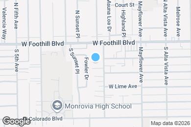 Map image of the property - 209 Violet Ave