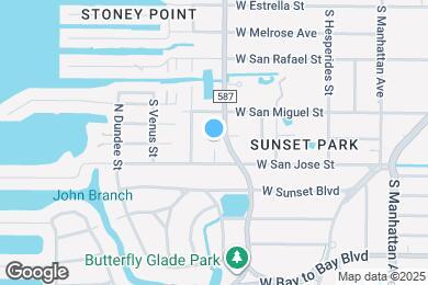 Map image of the property - 2301 S San Jose Cir