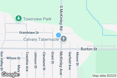 Map image of the property - 1930 McKinley Ave