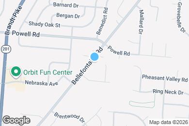 Map image of the property - 5482-5482 Bellefontaine Rd