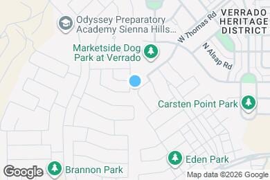 Map image of the property - 2105 N 211th Dr