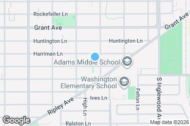 Map image of the property - 2419 Clark Ln