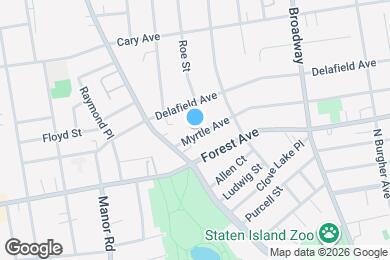 Map image of the property - 275 Myrtle Ave