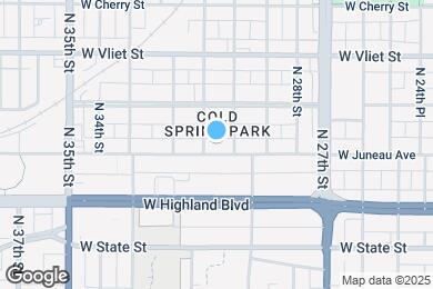 Map image of the property - 3018-3020 W Juneau Ave.