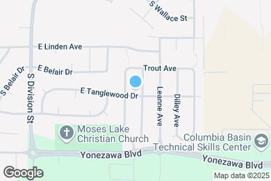 Map image of the property - 1916 S Allen Ave