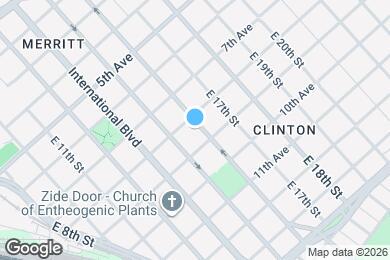 Map image of the property - 817 Foothill Blvd